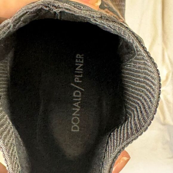 Donald J. Pliner Austin Leather Snake Print ankle boot sz 6 heeled python - Picture 5 of 7